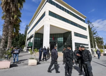 Tunisian Police Lock Doors of Legal Body 7 Tunisian