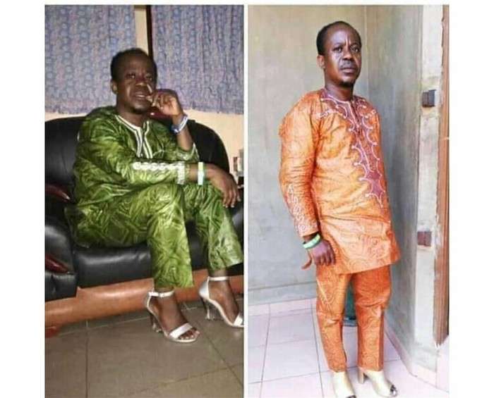 pastor was spotted in a video on Instagram sporting women’s high heels while in church. In a viral video making rounds on social media, the alleged pastor is seen rocking various high heels while preaching to his congregation