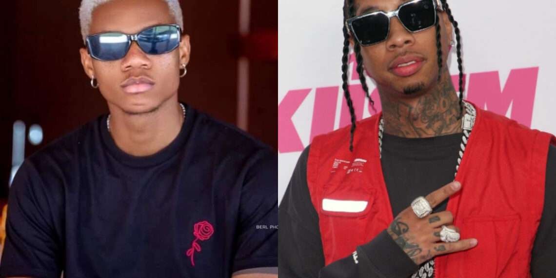 Kidi is set to release a remix of his global hit song, 'Touch it', with American rapper, Tyga, on February 16, 2021