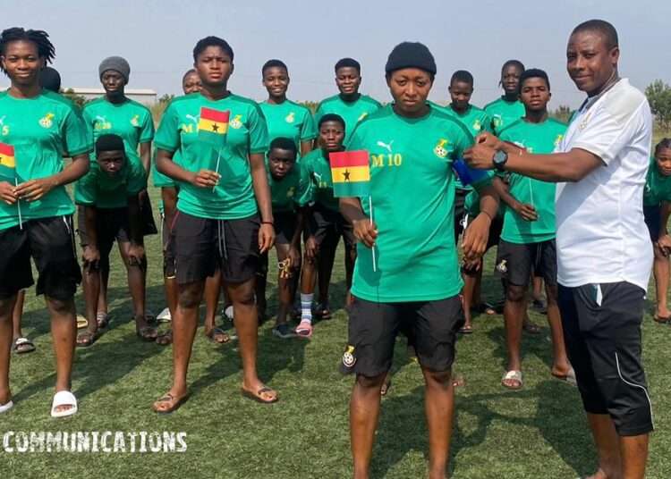 Georgina Ayisha Aoyem Named Black Maidens Captain Ahead of WC Qualifiers 1 Georgina Ayisha Aoyem Named Black Maidens Captain Ahead of WC Qualifiers
