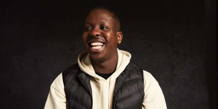 Jamal Edwards, gathered at a vigil in west London to pay tribute to the 31-year-old, who died on Sunday.