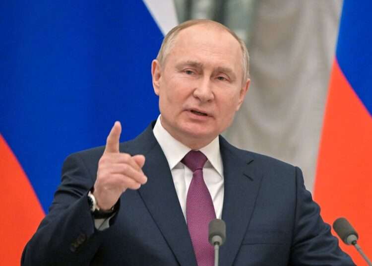 Russian President, Vladimir Putin