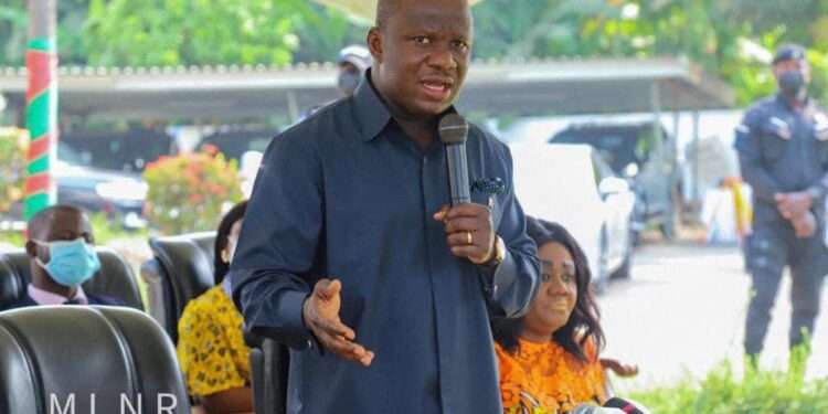 Minister for Lands and Natural Resource, Samuel Jinapor