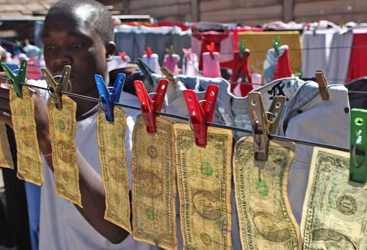 Zimbabwe: Weak Economy Continues to Pose Risks to Pharmaceutical Market 1 Monies held with pegs on a drying line.