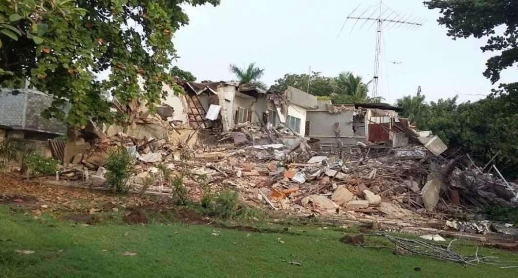 Demolished Bulgarian Embassy