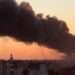 Three loud explosions were heard early on Friday, before a thick plume of black smoke rose above Lviv