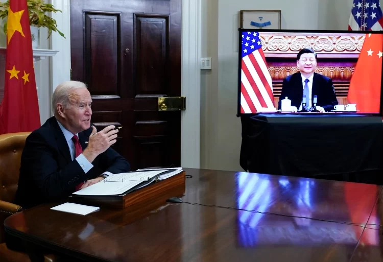 President Joe Biden last met virtually with Chinese President Xi Jinping in November 2021 [File: Susan Walsh/AP Photo]
