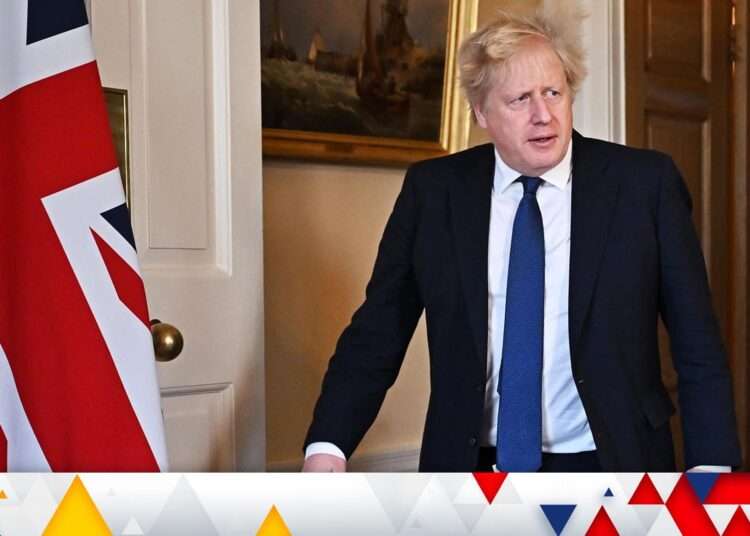 UK Prime Minister, Boris Johnson