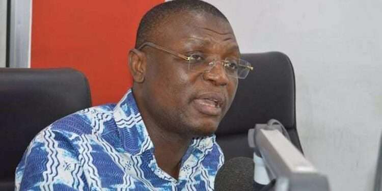 Member of Parliament for Buem constituency, Kofi Adams.