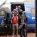 #FixTheCountry converner, Oliver Barker-Vormawor, being accompanied by the Ghana Police Service.
