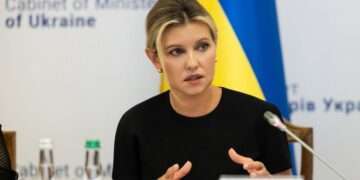 Olena Zelenska is a familiar figure on the world stage