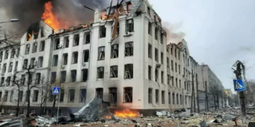 There is a ban on Russian media mentioning the civilian deaths caused by the invasion of Ukraine. - UKRAINE EMERGENCY MINISTRY PRESS SERVICE/AFP