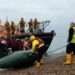 The number of people crossing the English Channel has risen sharply this year