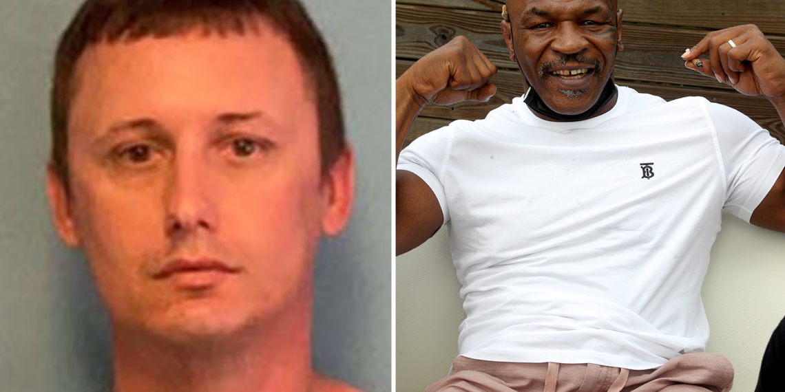 Man Punched By Mike Tyson On Plane Identified As A Thief And Fraudster 1 Mike Tyson after allegedly harassing the boxing legend aboard a JetBlue airplane at the San Francisco Airport has been identified