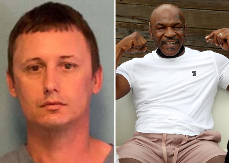 Man Punched By Mike Tyson On Plane Identified As A Thief And Fraudster 1 Mike Tyson after allegedly harassing the boxing legend aboard a JetBlue airplane at the San Francisco Airport has been identified