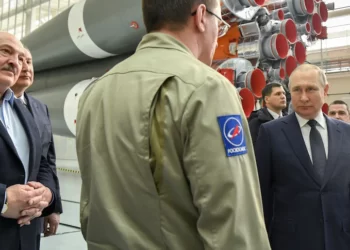 Ukraine War: Attempts to Isolate Moscow Will Fail- Putin 6 Vladimir Putin and Alexander Lukashenko visited the Vostochny Cosmodrome in Russia's Amur Region.(Reuters: Kremlin/Sputnik/Evgeny Biyatov)