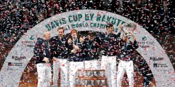 Russia were on a high in the tennis world last December when they lifted the Davis Cup OSCAR DEL POZO AFP/File