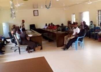 A section of the Colleges of Education Non Teaching Staff Association of Ghana during an engagement