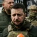 A visibly distressed Zelensky spent half an hour in Bucha, where he blamed Russian troops for the killings