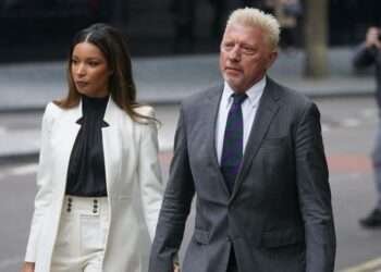 Tennis Champion, Becker Sentenced to Jail Over Bankruptcy 6 Boris Becker and his partner Lilian de Carvalho Monteiro