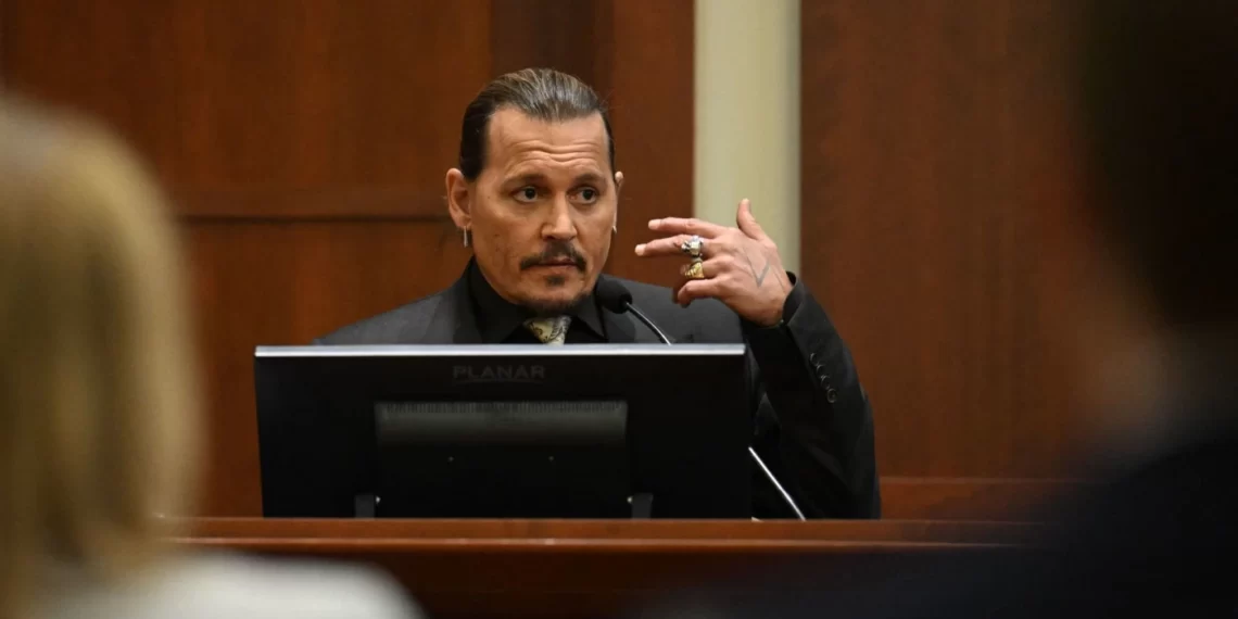 Johnny Depp took the stand in a Fairfax, Virginia court on Tuesday in his defamation case against his ex-wife Amber Heard as he claimed that he has never struck any woman in his life.