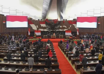 File photo of the Indonesian parliament. (AFP)