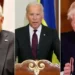 From left to right: Australian Prime Minister, Scott Morrison, US President, Joe Biden and British Prime Minister, Boris Johnson