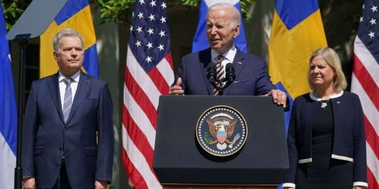 US Fully Backs Sweden and Finland NATO Bids 1 US President, Joe Biden