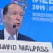 Head of the World Bank, David Malpass