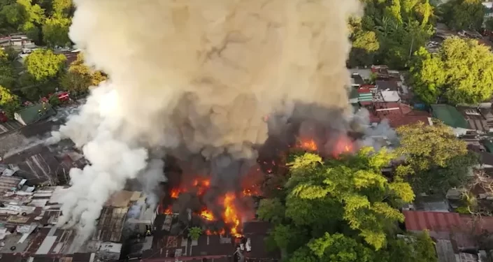 An overview of the fire outbreak in Philippines