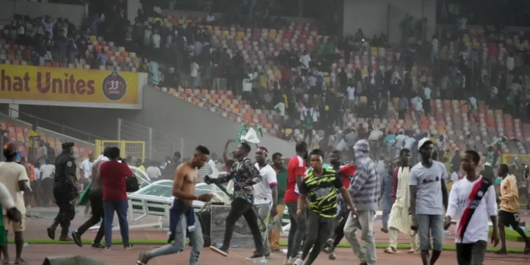 FIFA Fines Nigeria CHF150,000 For Misconduct During WC Playoff Against Ghana