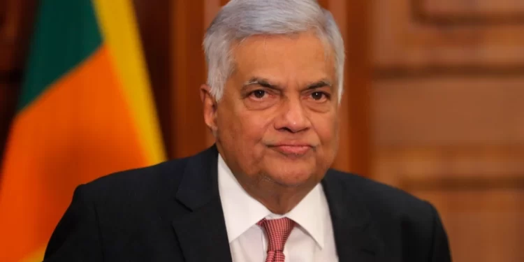 Sri Lanka PM. Ranil Wickremesinghe