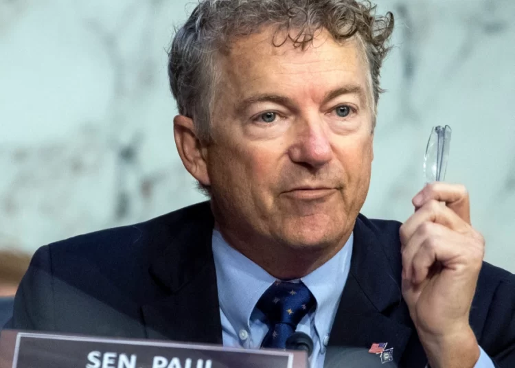 US Senator Causes Delay to $40bn Ukraine aid Package 1 Senator, Rand Paul