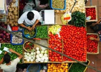 Food commodities in the market