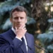 French President Emmanuel Macron in Kyiv on June 16, 2022