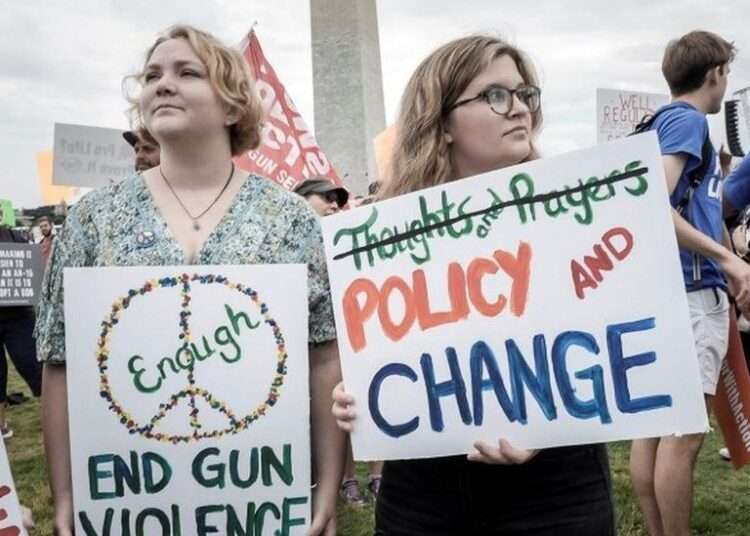 US Senate Passes First gun Control Bill in Decades 1 Activists