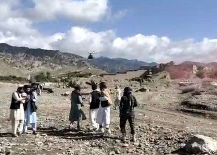 Afghan Earthquake: At least 280 Killed and Scores Wounded 1 Rescuers have been arriving in Paktika province by helicopter