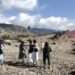 Rescuers have been arriving in Paktika province by helicopter