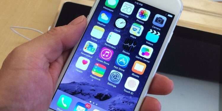 The claim relates to the iPhone 6 and nine other models