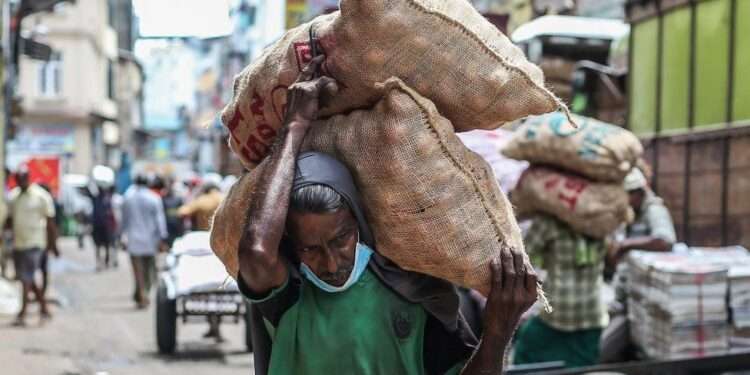 It comes as the price of food in Sri Lanka soars amid fears of shortages