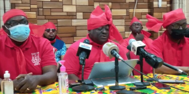A section of TEWU Leadership