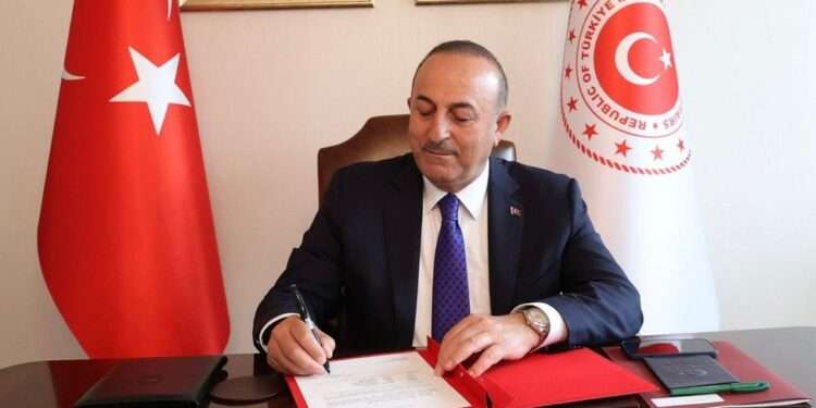 Turkey now Called Türkiye in Rebranding Move 1 Turkish Foreign Minister Mevlut Cavusoglu