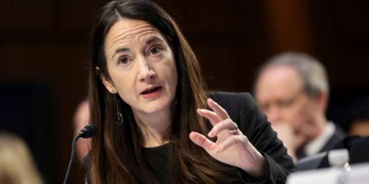 US Intelligence Says Putin Still Wants to Take Most of Ukraine 1 US Director of National Intelligence - Avril Haines