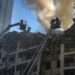 Missiles hit Targets Across Ukraine as G7 Rallies Over Russia 12 A Russian missile wrecked a nine-storey apartment block in central Kyiv