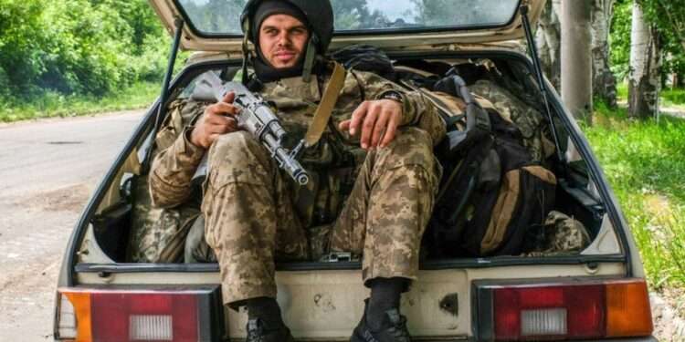 Soldiers in east Ukraine have been under heavy bombardment for weeks