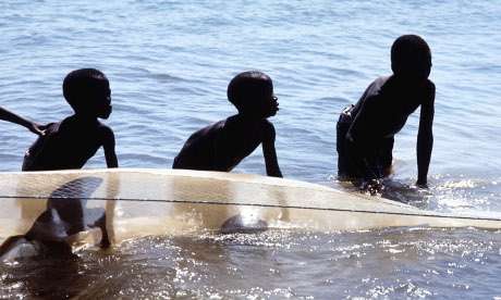 large boys fishing