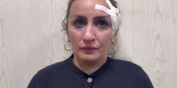 An image of the woman who reportedly sold her newborn son to pay for a nose job