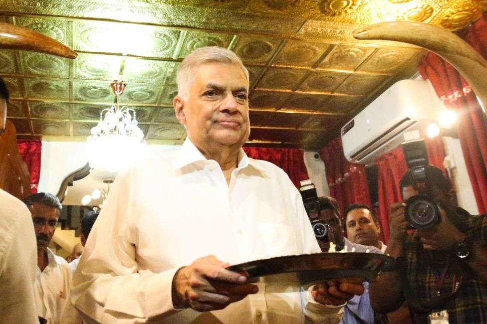 Acting President Ranil Wickramasinghe