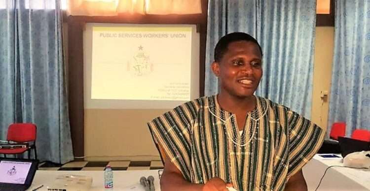 Public Sector Workers Union Urges Government To Cushion Workers 1 The General Secretary of the Public Sector Workers Union (PSWU), Bernard Adjei, has called on the government to cushion workers amid the current hardship confronting the country.
