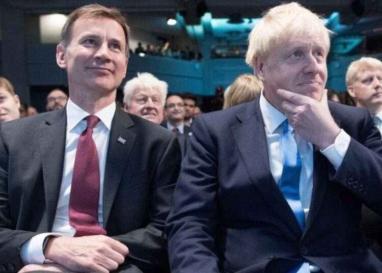 Tories Eying Leadership as Race to Replace Boris Johnson Begins 1 Jeremy Hunt lost to Boris Johnson in a Tory leadership contest in 2019
